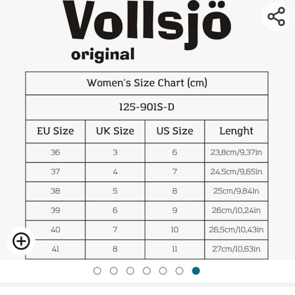 Vollsjo Swedish Clogs low wood heel brown suede size 41/11 NEW no box - Picture 12 of 12